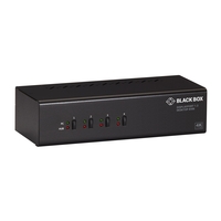 KV6224DP: 4 ports, (2) DisplayPort 1.2, USB 3.0 Hub, Audio