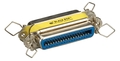 Compatible Gender Changer - EMI/RFI Shielded, 36-pin Centronics Female/Female