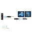 KVXHP-200: Extender Kit, (2) DisplayPort 1.2, USB 2.0, RS-232, Audio